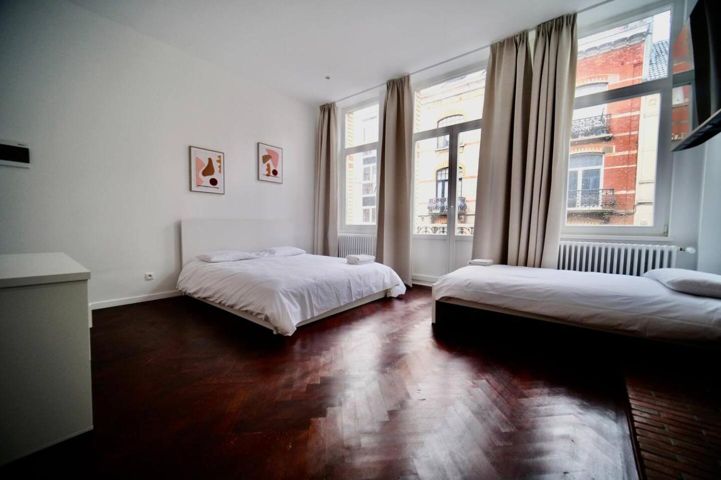 לינה וארוחת בוקר Smart Appart - Brussels North מראה חיצוני תמונה
